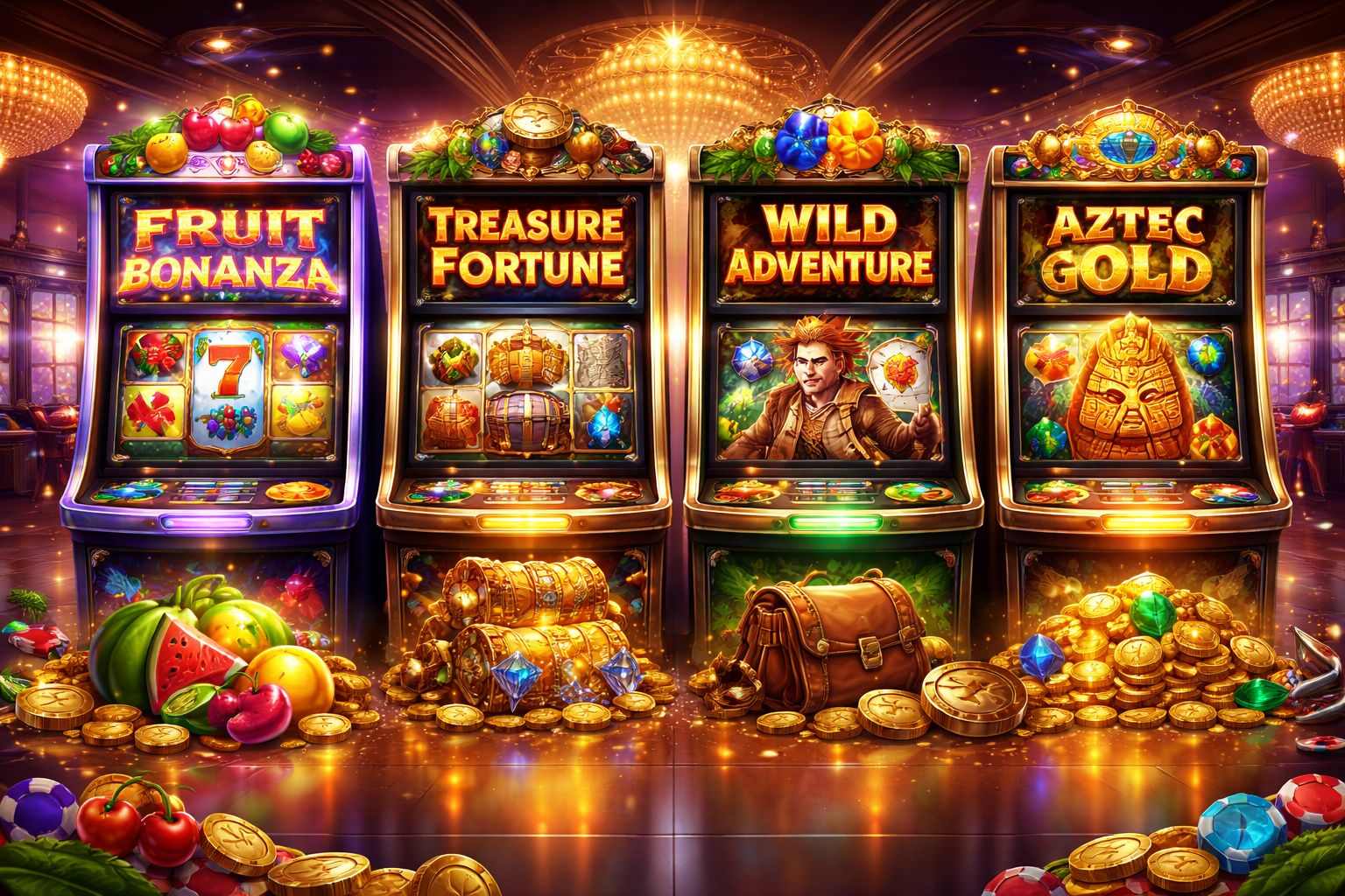 Find Slot Categories Ranging From Classic Reels To Themed Adventures